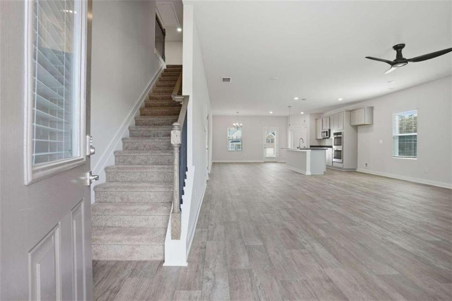 Spacious, unfurnished interior of a new home in Fern Dale, Fairburn (Image 3).