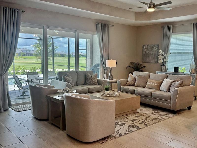 Furnished interior view inside a new home in , Lakewood Ranch (Image 5).