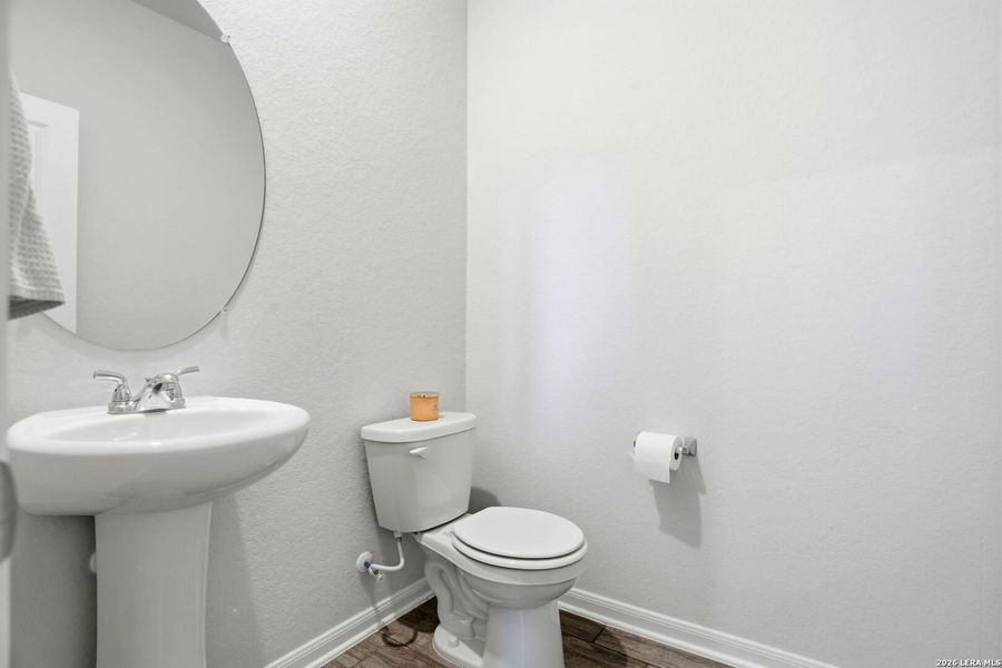 Furnished interior view inside a new home in Hunter's Ranch, San Antonio (Image 14).