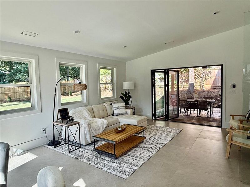 Furnished interior view inside a new home in , Dunwoody (Image 48).