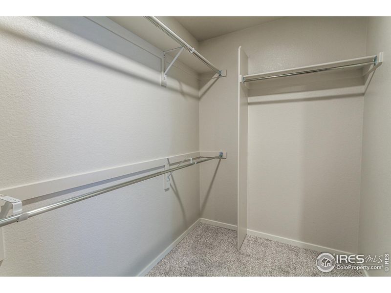 MASTER BEDROOM WALK IN CLOSET