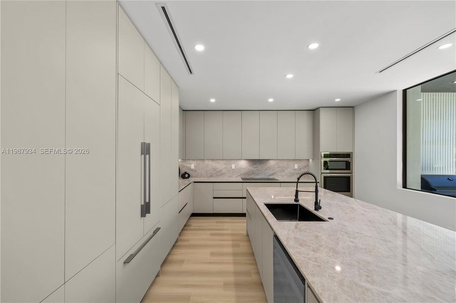 Furnished interior view inside a new home in , Miami (Image 7).