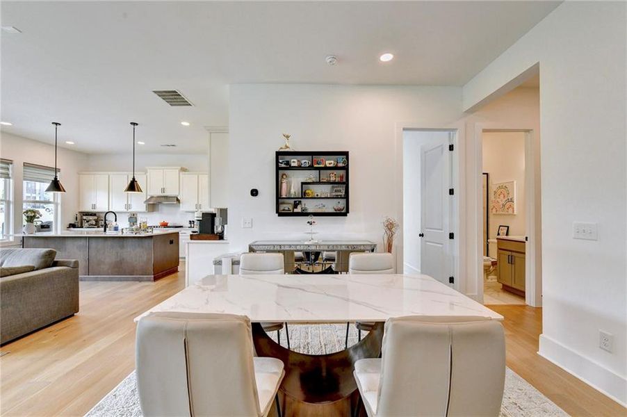 Furnished interior view inside a new home in , Cumming (Image 11).