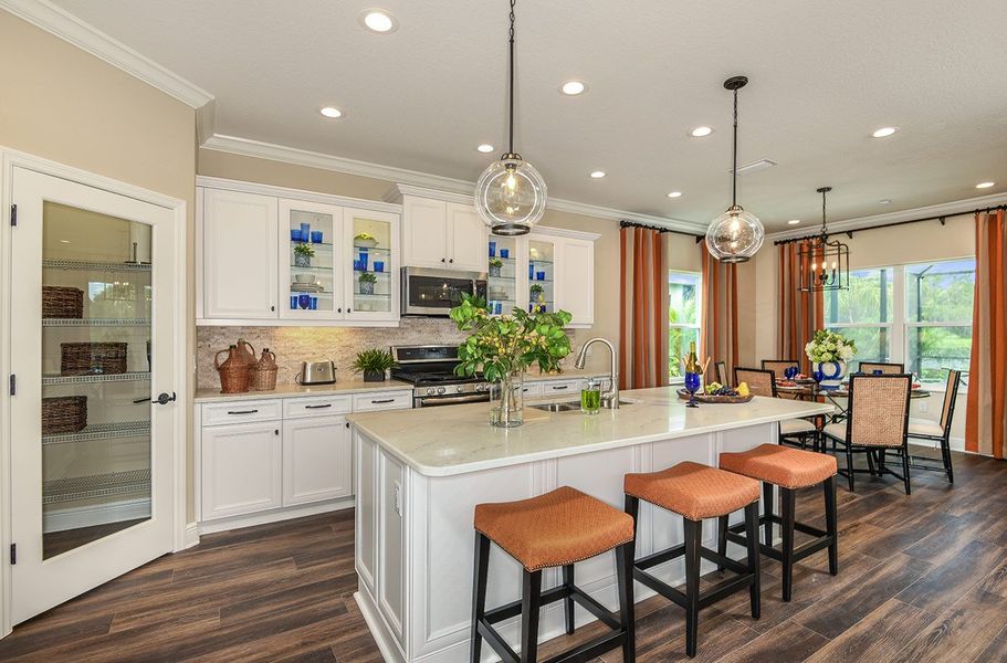 Representative furnished interior of a home built from the Applause by Neal Communities in Verandah, Fort Myers (Image 13).