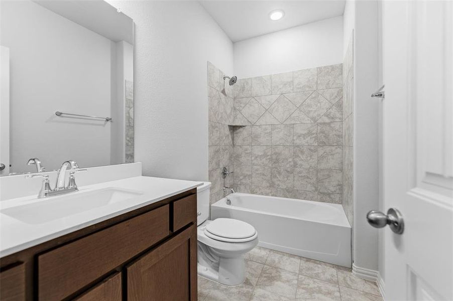 Furnished interior view inside a new home in Liberty Pointe, Gainesville (Image 9).