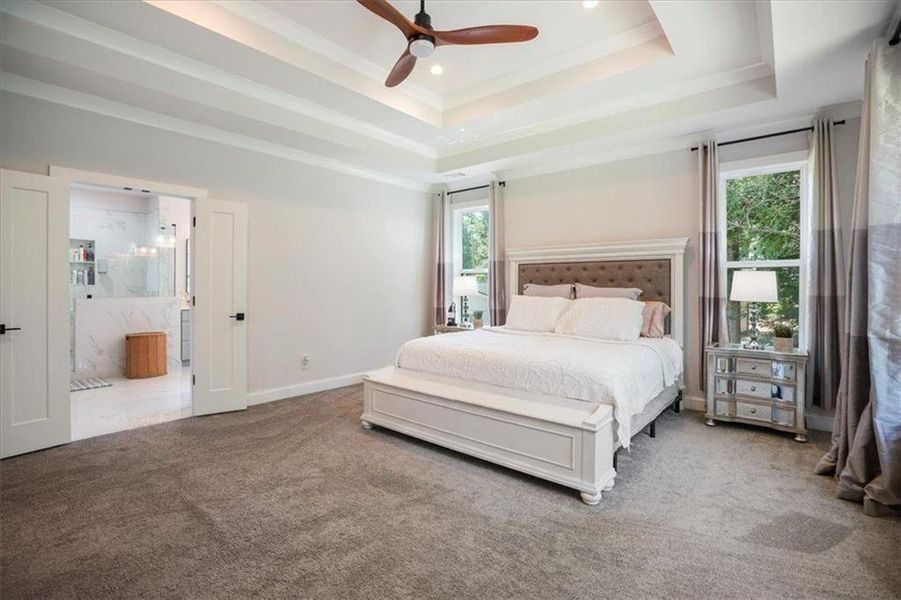 Furnished interior view inside a new home in , Acworth (Image 8).