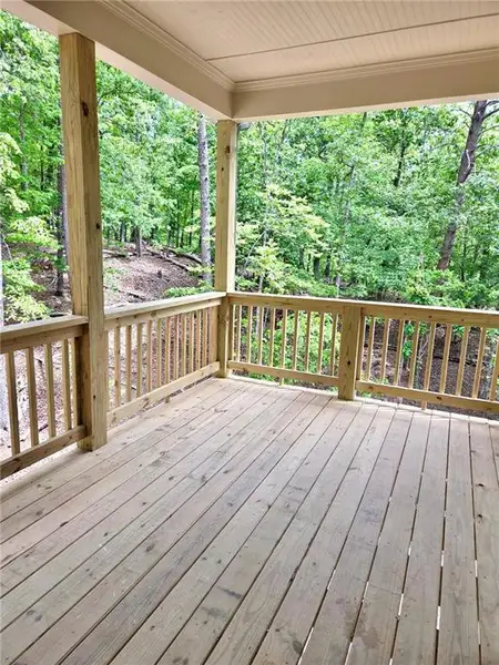 Exterior details and patio area of a home in , Waleska (Image 3).