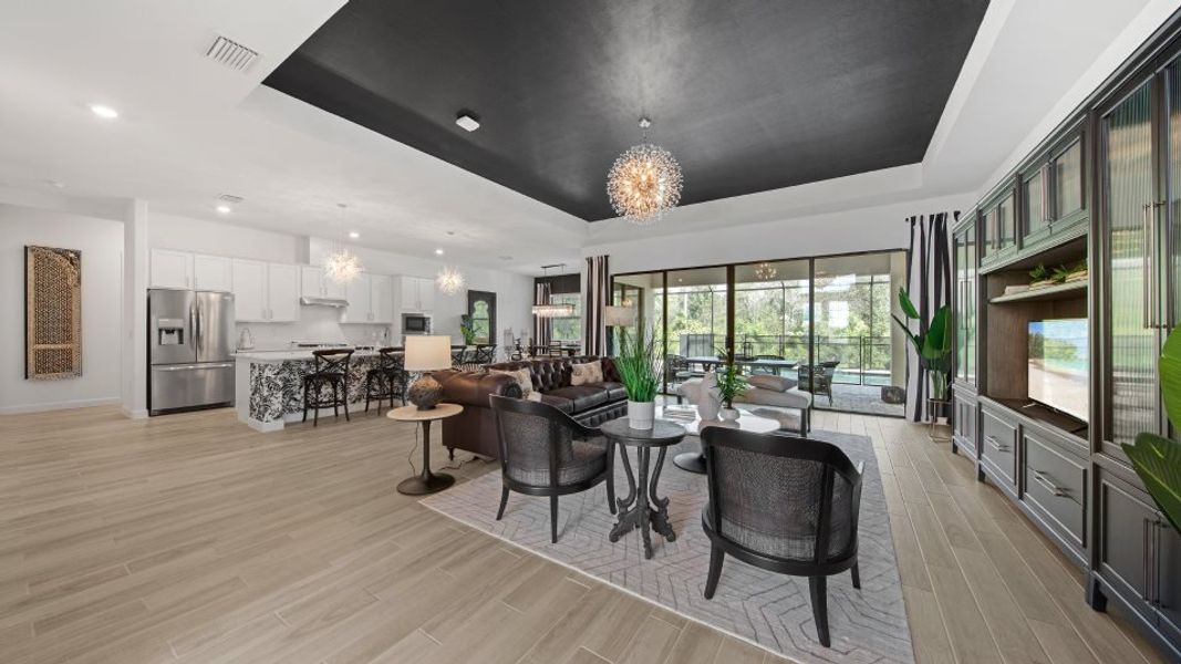 Lorraine-Lakes Estate Homes Sunset Great Room Lorraine-Lakes Estate Homes Sunset Great Room