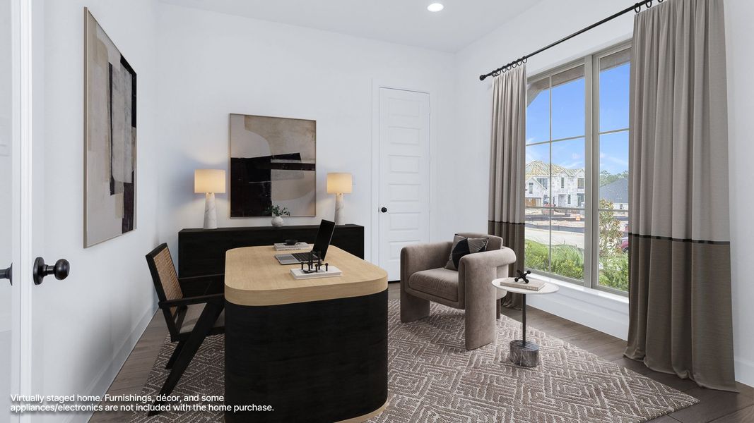 Furnished interior view inside a new home in Audubon, Magnolia (Image 6).