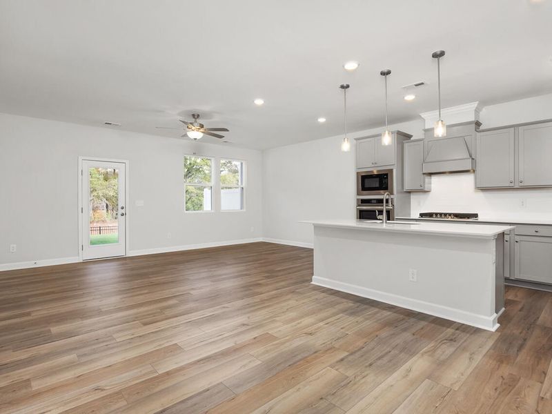 Spacious, unfurnished interior of a new home in Springvale, Fuquay Varina (Image 22).