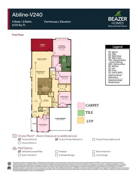 Home features 4 bedrooms, 3 bathrooms, and over 2,100 square feet of living space.