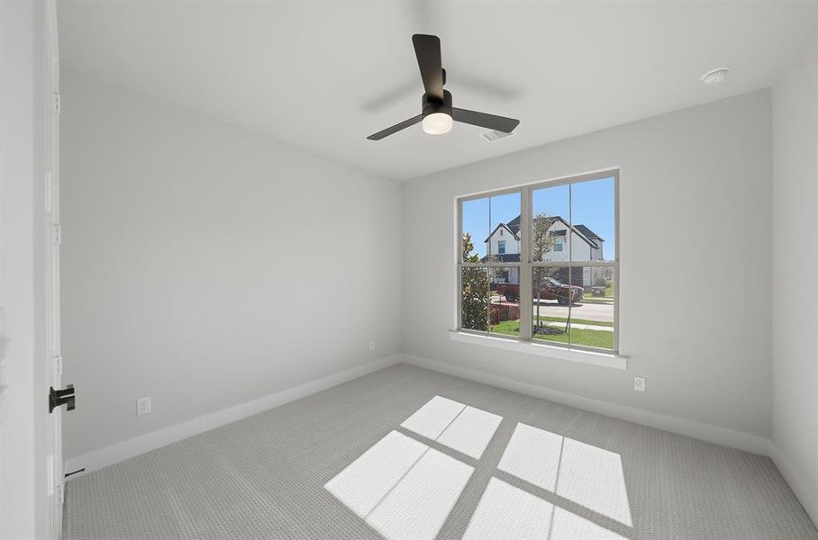Spacious, unfurnished interior of a new home in Brookhollow West, Prosper (Image 28). Spacious, unfurnished interior of a new home in Brookhollow West, Prosper (Image 28).