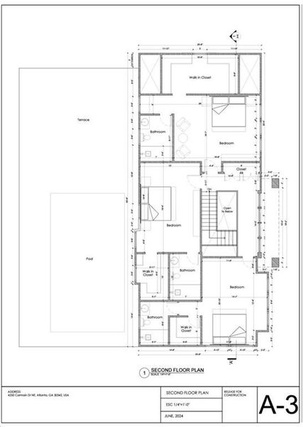 2D floor plan layout of this home in , Atlanta, GA (Image 4). 2D floor plan layout of this home in , Atlanta, GA (Image 4).