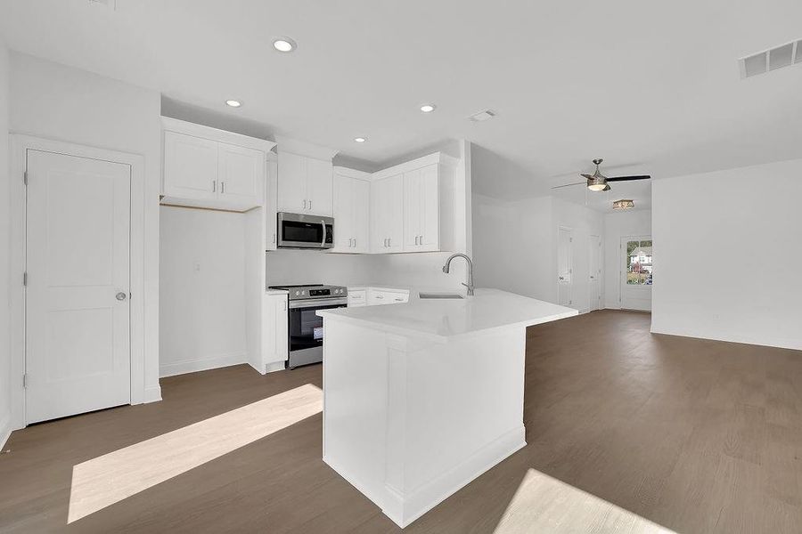 Furnished interior view inside a new home in , Ball Ground (Image 8).