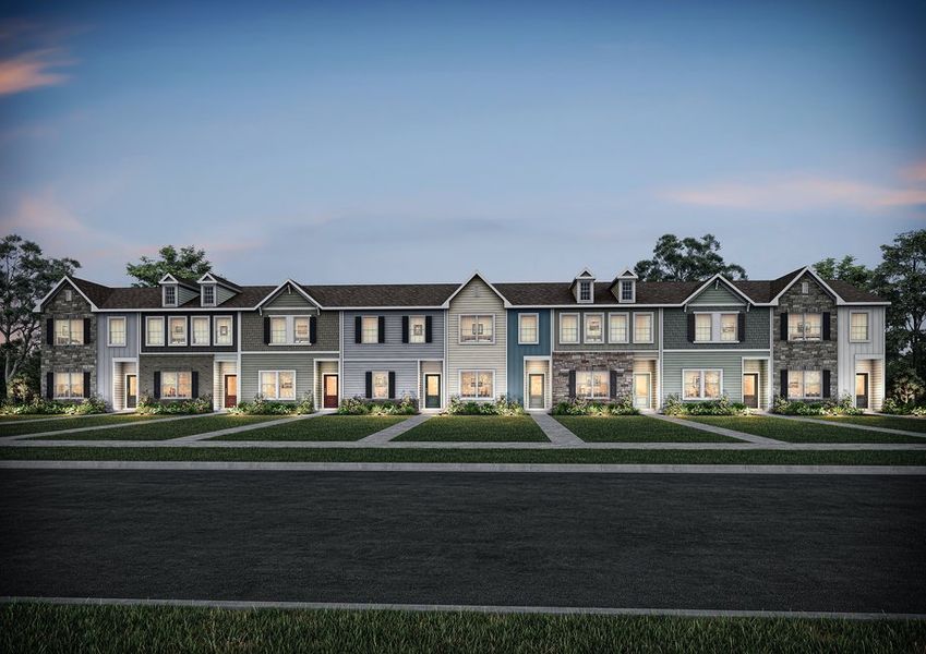 Straight on view of the Dagny building