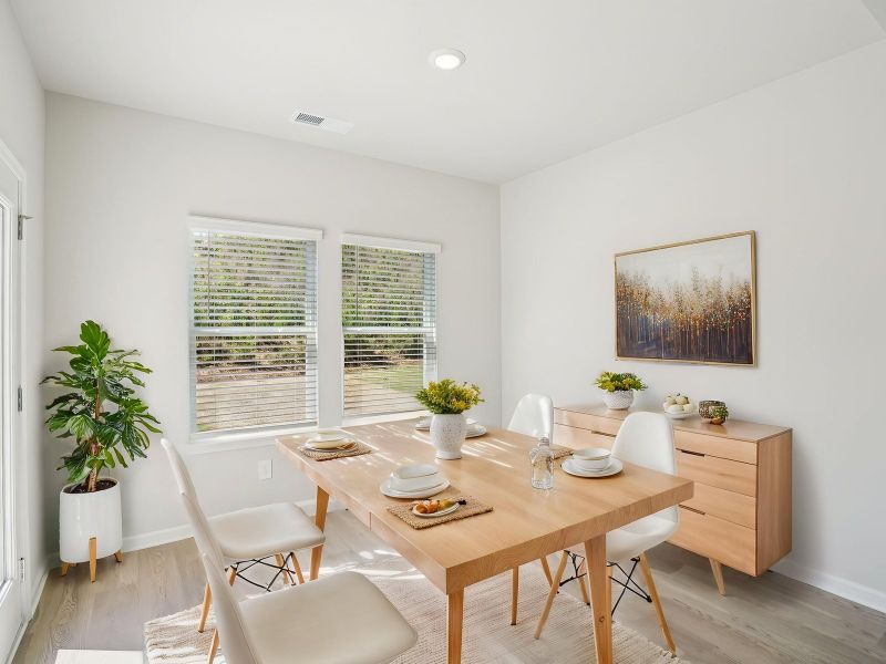 Furnished interior view inside a new home in Hawthorne Station, Atlanta (Image 8).