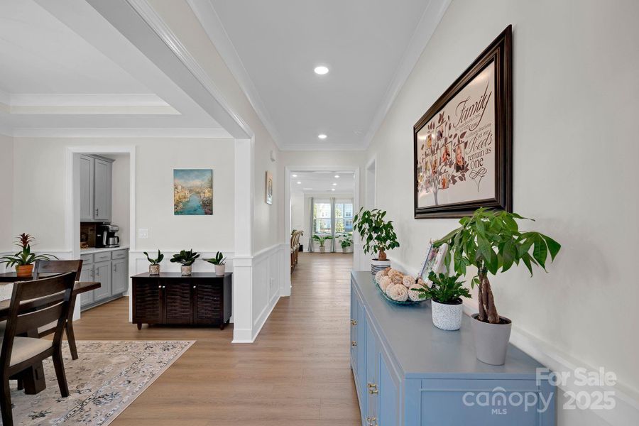 Furnished interior view inside a new home in Whitaker Pointe, Huntersville (Image 29).
