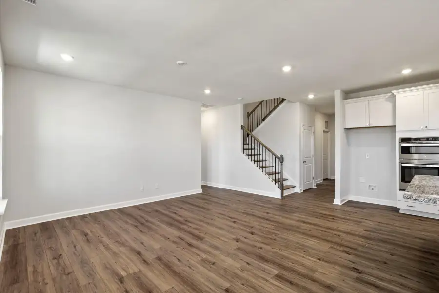 Spacious, unfurnished interior of a new home in Ovation at Sweetbrier, Durham (Image 16). Spacious, unfurnished interior of a new home in Ovation at Sweetbrier, Durham (Image 16).