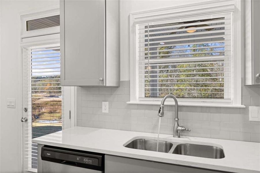 Close-up of interior finishes inside a home in Water Oak Estates, Lawrenceville (Image 17).