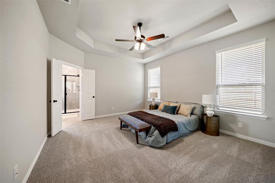 Furnished interior view inside a new home in Aero Vista, Caddo Mills (Image 14). Furnished interior view inside a new home in Aero Vista, Caddo Mills (Image 14).