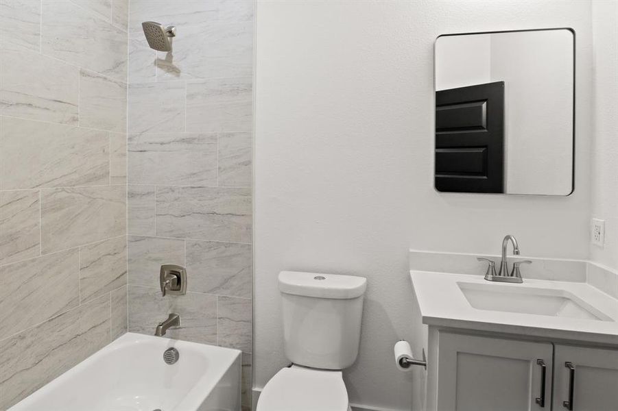 Furnished interior view inside a new home in , Purdon (Image 8).