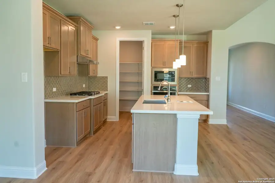 Furnished interior view inside a new home in Annabelle Ranch, San Antonio (Image 3). Furnished interior view inside a new home in Annabelle Ranch, San Antonio (Image 3).