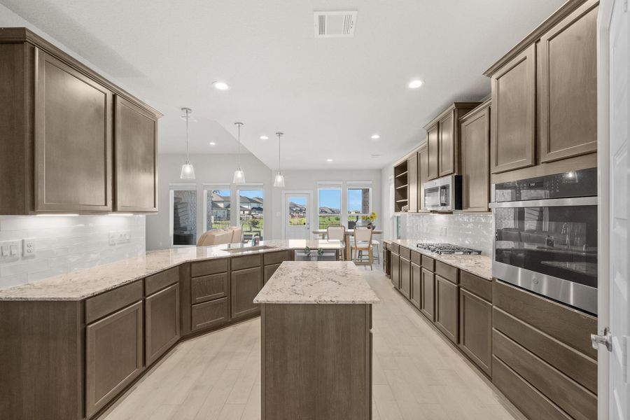 Furnished interior view inside a new home in Morton Creek Ranch, Katy (Image 33).