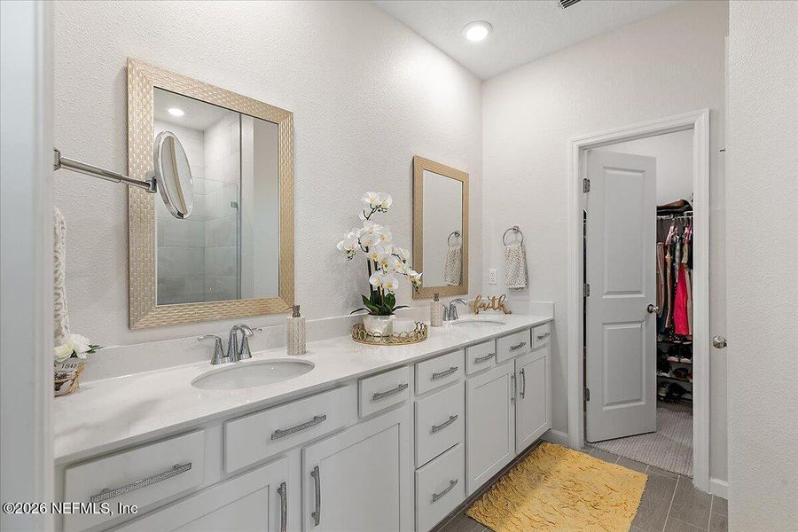 Furnished interior view inside a new home in Edenbrooke at Hyland Trail | 55+, Green Cove Springs (Image 19).