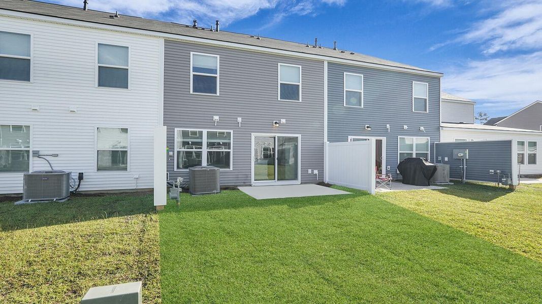 Exterior details and patio area of a home in , Summerville (Image 22).