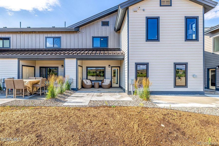 Front exterior of a new home in , Granby, CO, highlighting curb appeal (Image 19).