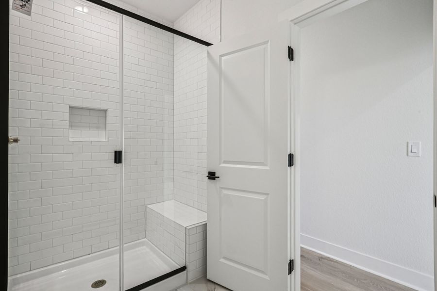 Furnished interior view inside a new home in Sauls Ranch, Round Rock (Image 47).