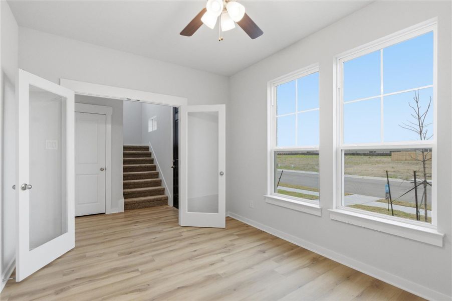 Spacious, unfurnished interior of a new home in Infinity Square, Kyle (Image 21).