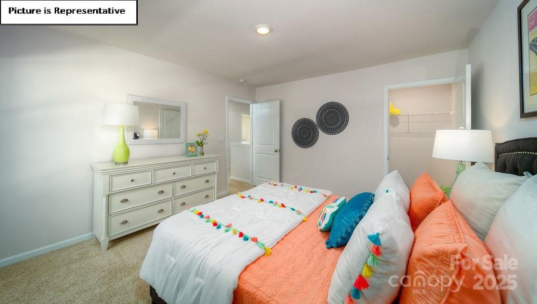 Furnished interior view inside a new home in Lakeshore at Windstone, Mooresville (Image 17).