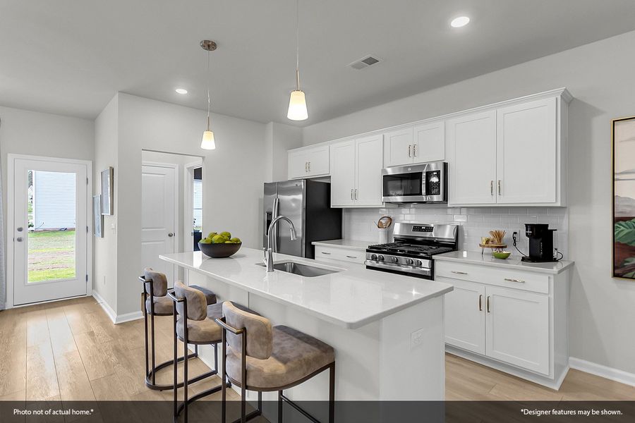 Furnished interior view inside a new home in Landmark Commons, Boiling Springs (Image 4).