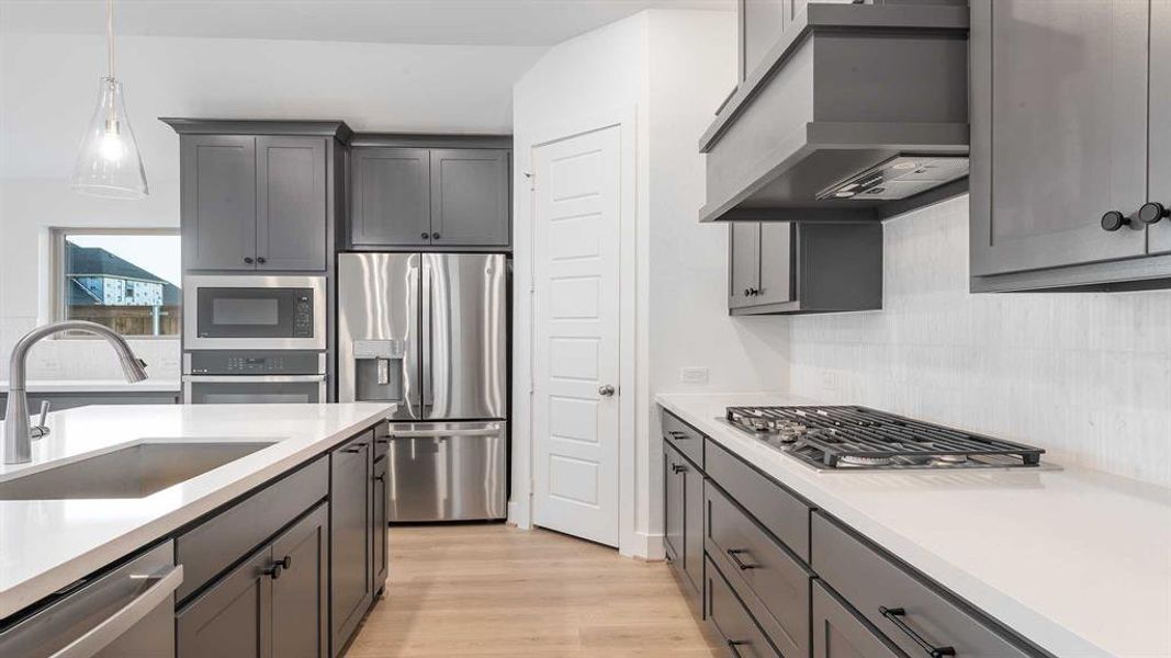 Furnished interior view inside a new home in Mosaic 50', Celina (Image 8). Furnished interior view inside a new home in Mosaic 50', Celina (Image 8).