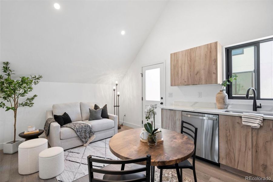 ADU - Kitchen & Living Room