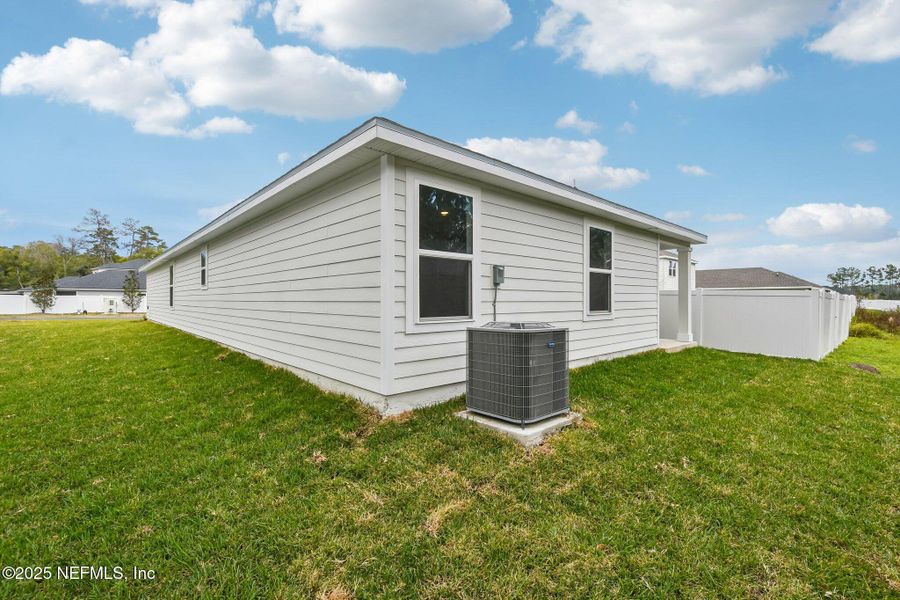 Exterior details and patio area of a home in Kings Landing, Jacksonville (Image 23). Exterior details and patio area of a home in Kings Landing, Jacksonville (Image 23).