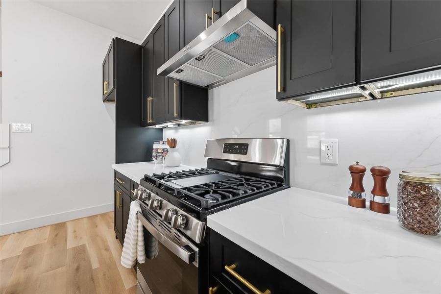 Furnished interior view inside a new home in , Houston (Image 17).