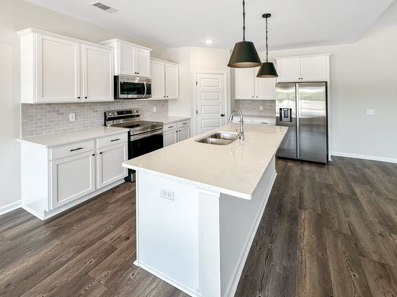 Furnished interior view inside a new home in Doctor's Creek, Ludowici (Image 8).
