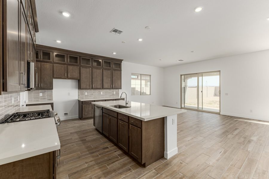 Furnished interior view inside a new home in North Creek, Queen Creek (Image 3).