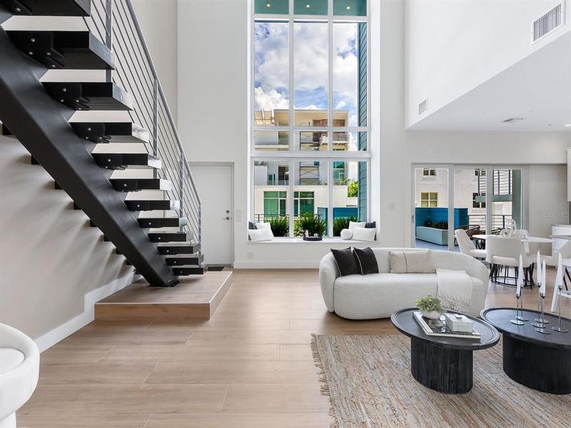 Furnished interior view inside a new home in , Sarasota (Image 51).