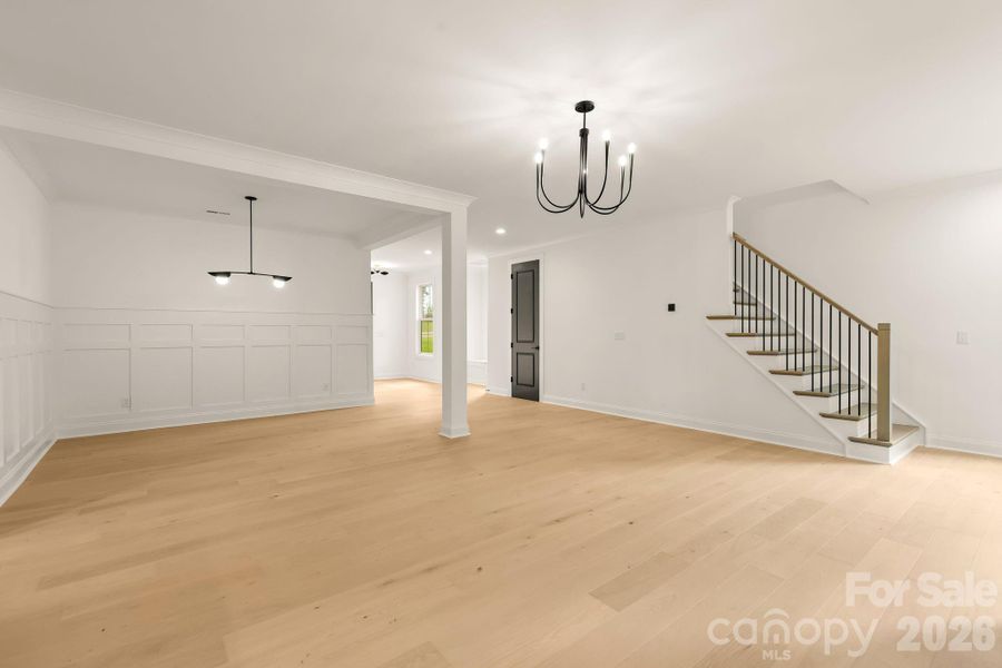 Spacious, unfurnished interior of a new home in , Charlotte (Image 42).