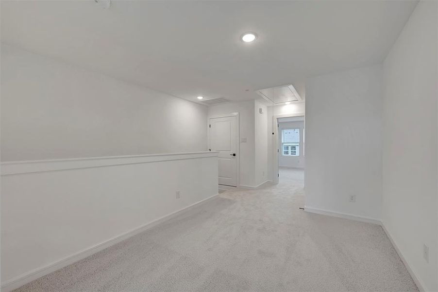 Spacious, unfurnished interior of a new home in Providence Commons, Providence Village (Image 28). Spacious, unfurnished interior of a new home in Providence Commons, Providence Village (Image 28).