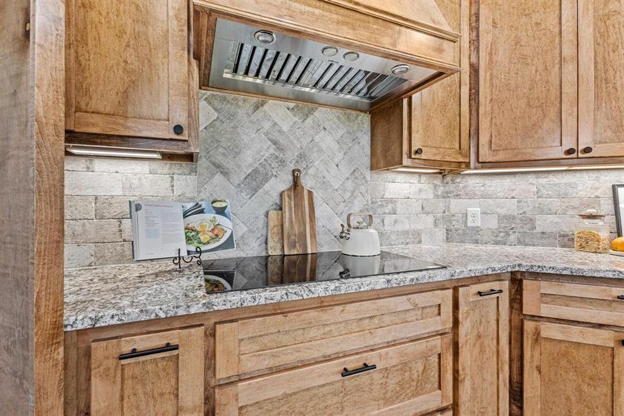 Furnished interior view inside a new home in , Howe (Image 27).