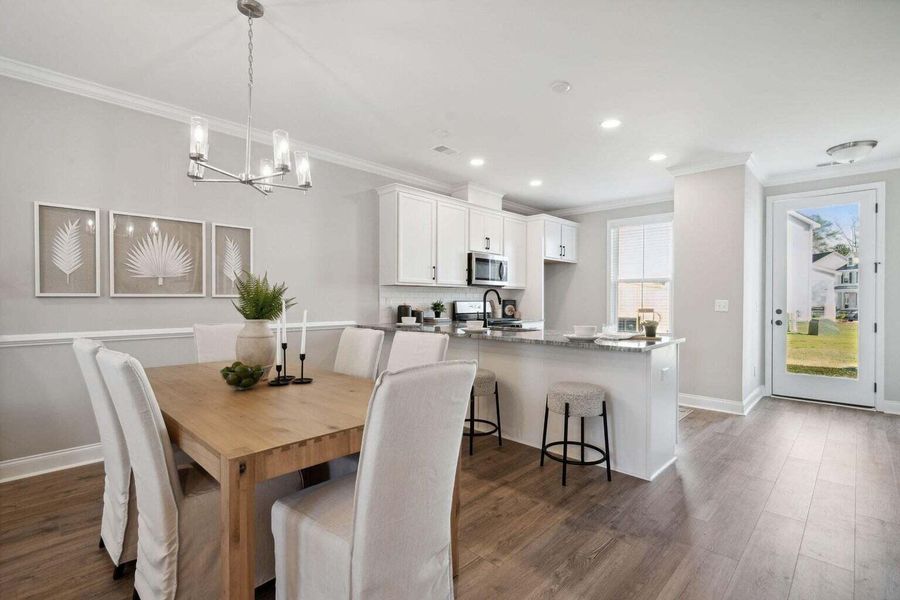 Furnished interior view inside a new home in Abbey Walk, Moncks Corner (Image 4).