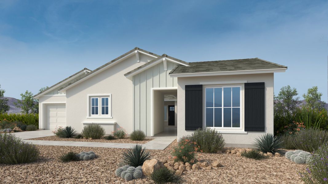 Representative exterior photo of a completed home built from the Rixford by Taylor Morrison in Verdin Summit Collection, Phoenix, AZ (Image 5).