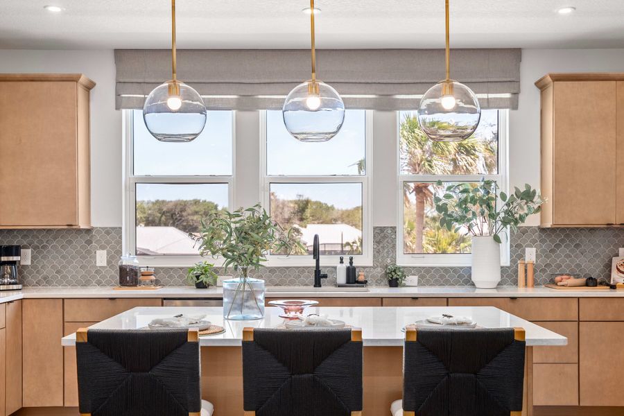 Representative furnished interior of a home built from the Seaglass by Tri Pointe Homes in EvenTide, New Smyrna Beach (Image 14).