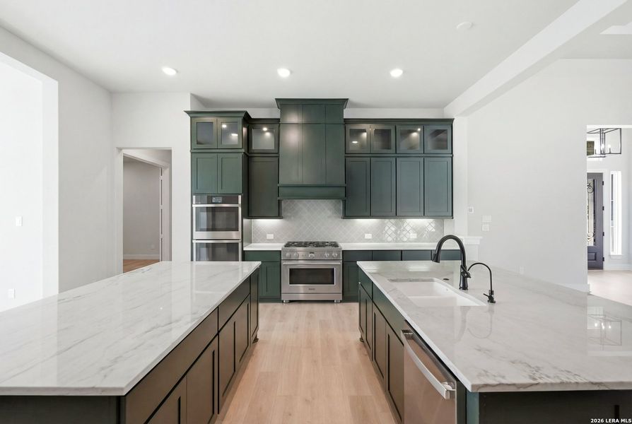 Furnished interior view inside a new home in Potranco Oaks, San Antonio (Image 6).