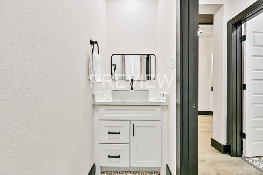 Furnished interior view inside a new home in , Angleton (Image 15).