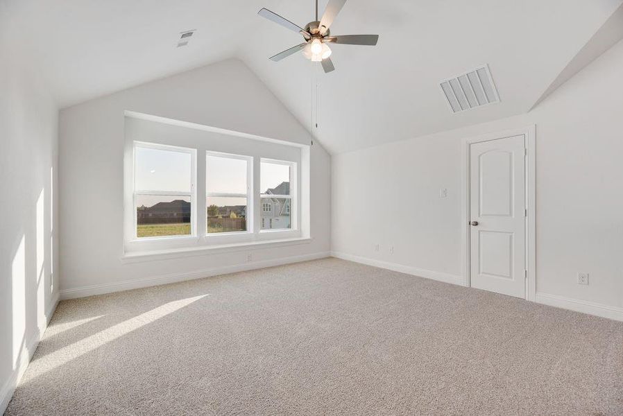 Spacious, unfurnished interior of a new home in Park Trails, Forney (Image 25). Spacious, unfurnished interior of a new home in Park Trails, Forney (Image 25).